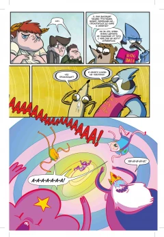 Комикс Время приключений / Обычный мультик источник Обычный мультик и Adventure Time
