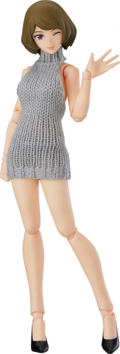 Фигурка figma Female Body (Chiaki) with Backless Sweater Outfit изображение 5