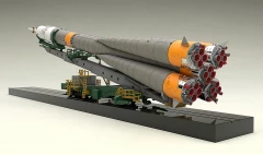 Модель 1/150 Plastic Model Soyuz Rocket & Transport Train производитель Good Smile Company