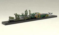 Модель 1/150 Plastic Model Soyuz Rocket & Transport Train изображение 5