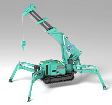 MODEROID MAEDA SEISAKUSHO Spider Crane (Green) модель