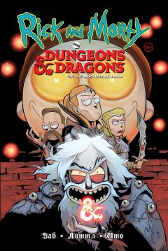 Рик и Морти против Dungeons & Dragons. Часть 2. Заброшенные дайсы. комикс