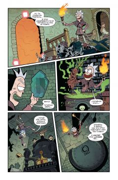 Комикс Рик и Морти против Dungeons & Dragons. Часть 2. Заброшенные дайсы. изображение 2
