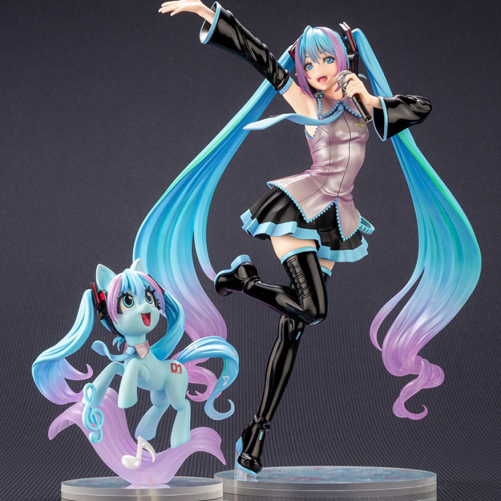 Hatsune Miku feat. MY LITTLE PONY BISHOUJO STATUE - узнать о поступлении  фигурки