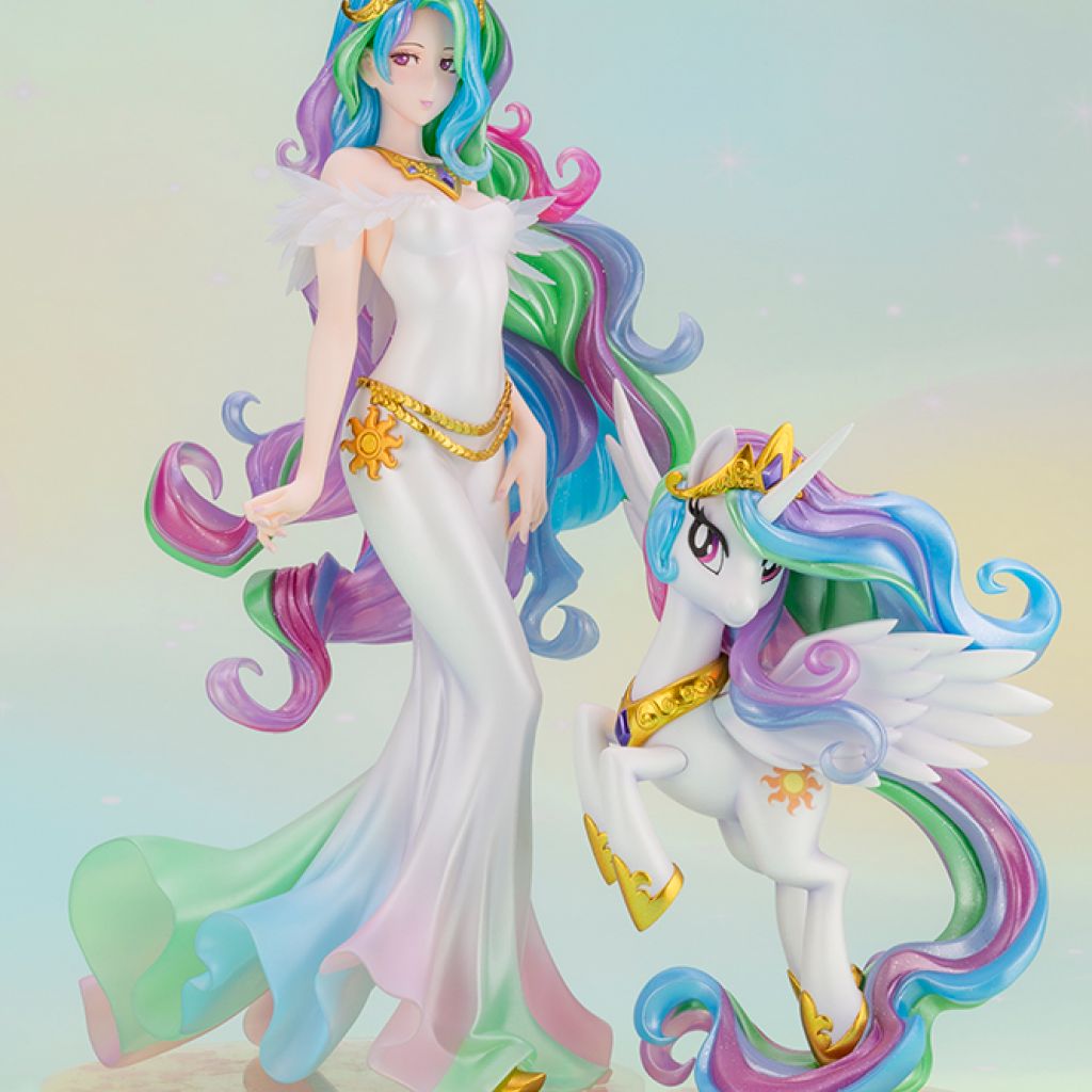 MY LITTLE PONY PRINCESS CELESTIA BISHOUJO STATUE - узнать о поступлении  фигурки