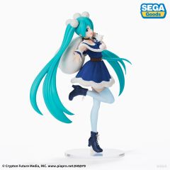 Фигурка SPM Figure Hatsune Miku Christmas 2020 Blue серия Game Prize