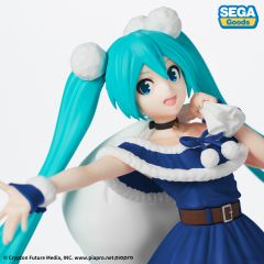 Фигурка SPM Figure Hatsune Miku Christmas 2020 Blue изображение 1