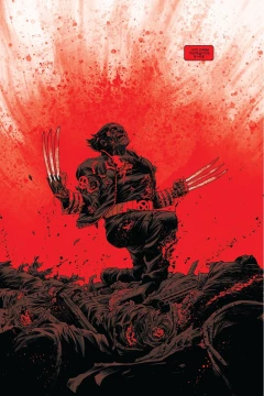 Комикс Росомаха: Черный, Белый и Кровавый источник Wolverine