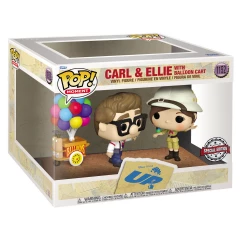 Funko POP! Moment Disney Up Carl & Ellie w/Balloon Cart (Exc) источник Вверх