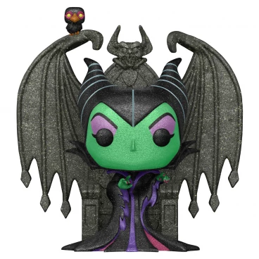 Funko POP! Deluxe Disney Villains Maleficent on Throne (DGLT) (Exc) фигурка