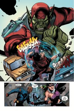 Комикс Секретное Вторжение (обложка для магазинов комиксов №1) серия Marvel