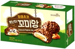 Шоколадное моти "Samjin" с ореховой начинкой продукт