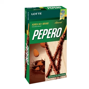Соломка с шоколадом Pepero Almond продукт