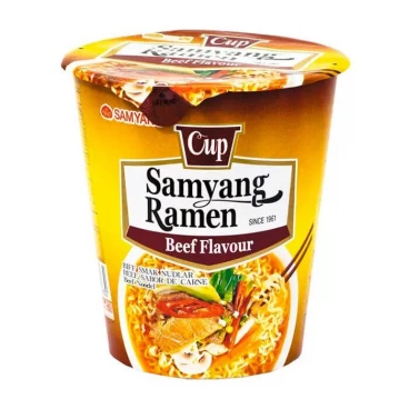 Лапша со вкусом говядины "Samyang Ramen Beef flavour" 65 г продукт