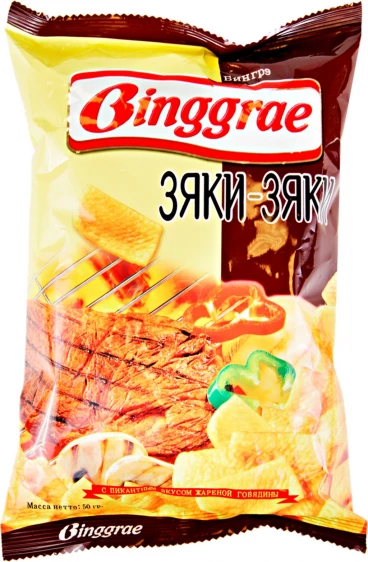 Чипсы Binggrae Вкусы: Зяки-Зяки продукт