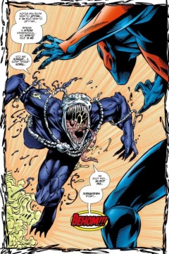 Комикс Человек-Паук 2099 против Венома 2099 жанр Супергерои