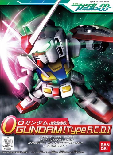 BB O Gundam Type A.C.D. модель