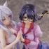 Фигурка Neko Monogatari - Tsubasa Hanekawa & Black Hanekawa (2 Figure Set) изображение 8