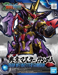 SD Sangoku Soketsuden Dian Wei Master Gundam модель