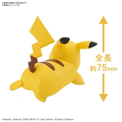 Модель Pokemon Plastic Model Collection Quick !! 03 Pikachu Battle Pose источник Pokemon