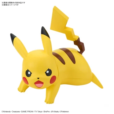 Pokemon Plastic Model Collection Quick !! 03 Pikachu Battle Pose модель