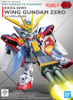 SD Gundam EX Standard Wing Gundam Zero модель