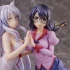 Фигурка Neko Monogatari - Tsubasa Hanekawa & Black Hanekawa (2 Figure Set) изображение 7