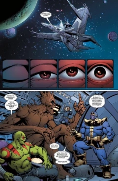 Комикс Танос: Откровение бесконечности жанр Боевик, Фантастика и Супергерои