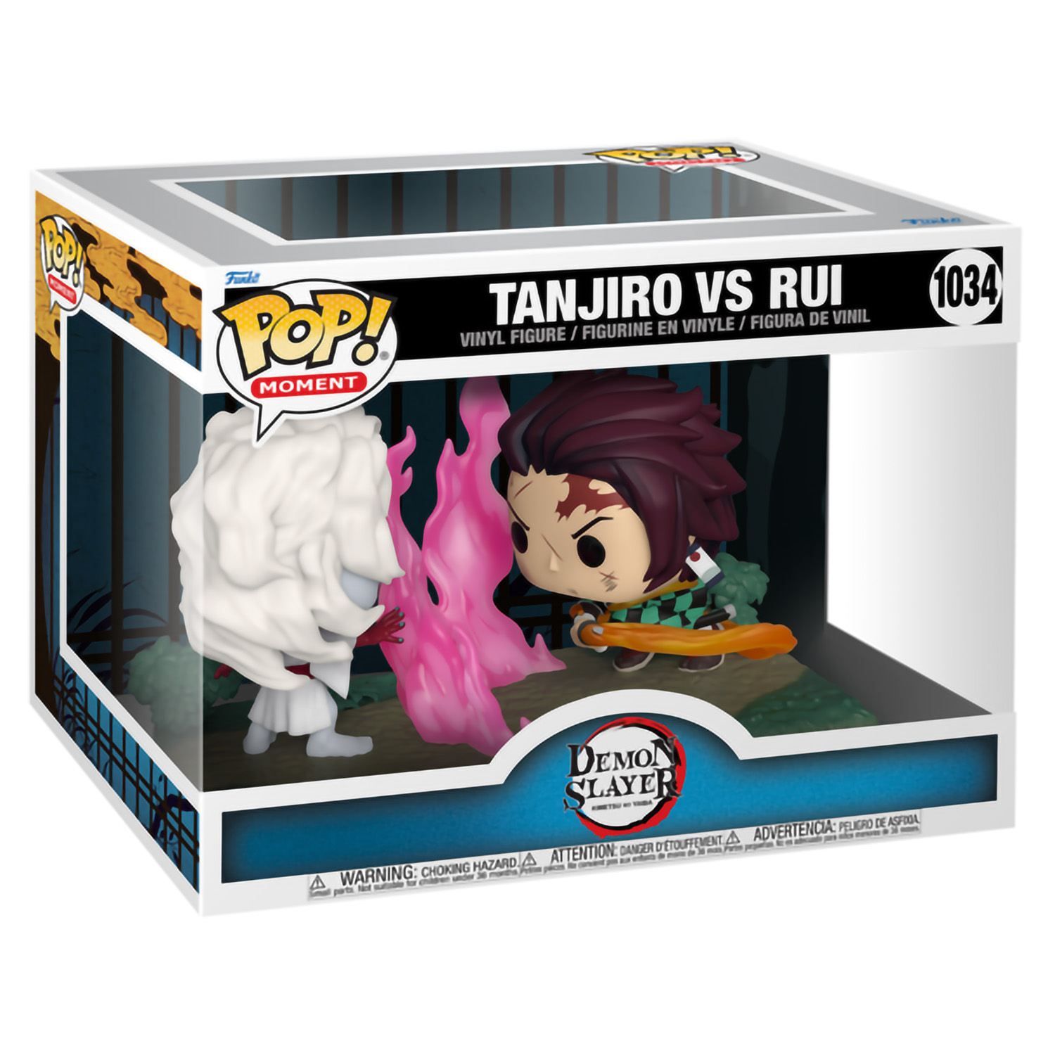 Funko POP! Moment Demon Slayer Tanjiro vs Rui (1034) - узнать о поступлении  фигурки