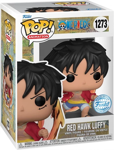 Funko POP! Animation One Piece Red Hawk Luffy (GW&Chase) (1273) фигурка