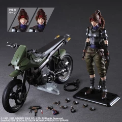 Фигурка Final Fantasy VII Remake: Play Arts Kai Jessie & Motor Bike Set изображение 1