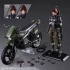 Category.action-figures Final Fantasy VII Remake: Play Arts Kai Jessie & Motor Bike Set изображение 1