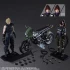 Category.action-figures Final Fantasy VII Remake: Play Arts Kai Jessie, Cloud & Motor Bike Set изображение 3