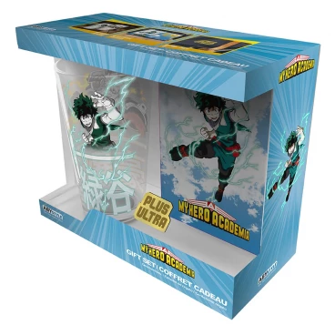 Набор подарочный My Hero Academia Heroes Бокал 400ml + значок + Записная книжка category.gift-set