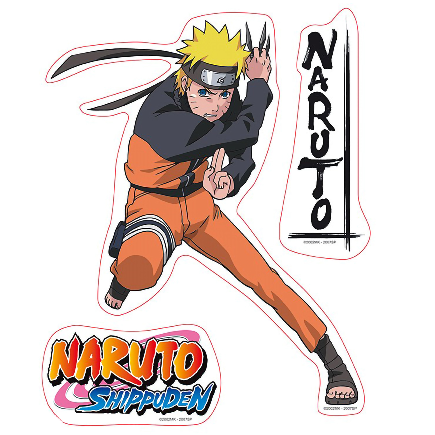 Наклейки Naruto Shippunden (персонажи Naruto/Jiraiya) - узнать о  поступлении товара