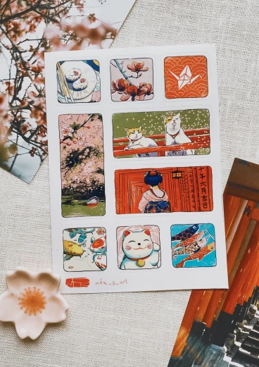 Стикерпак  «Япония. Весна» category.stickers