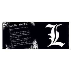 Товар Кружка Death Note L & rules изображение 1