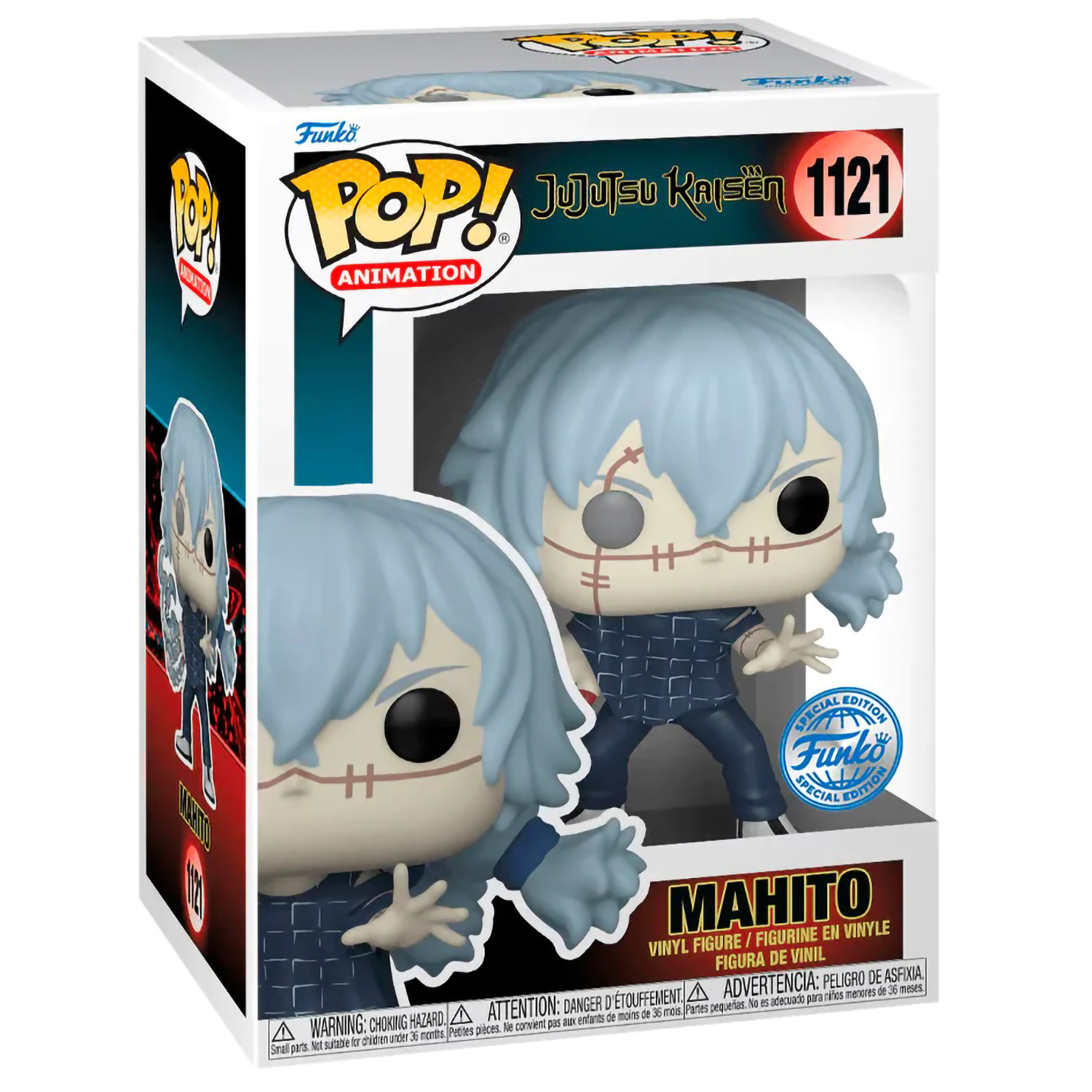 Funko POP Animation Jujutsu Kaisen Mahito New Arms Exc 1121