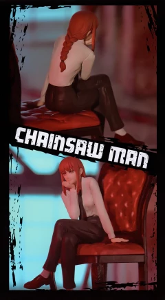 Category.complete-models Chainsaw Man Noodle Stopper Figure: Makima изображение 4