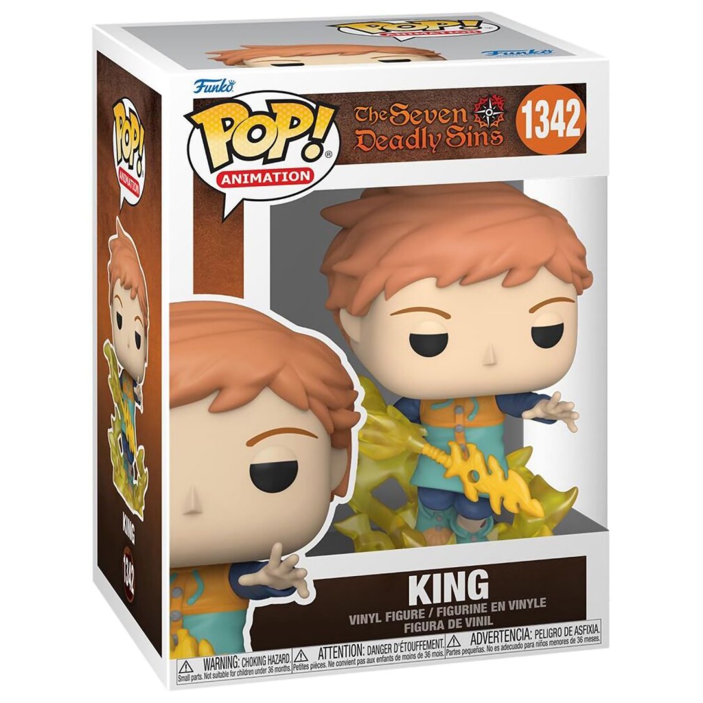 Funko POP! Animation Seven Deadly Sins King (1342) - узнать о поступлении  фигурки