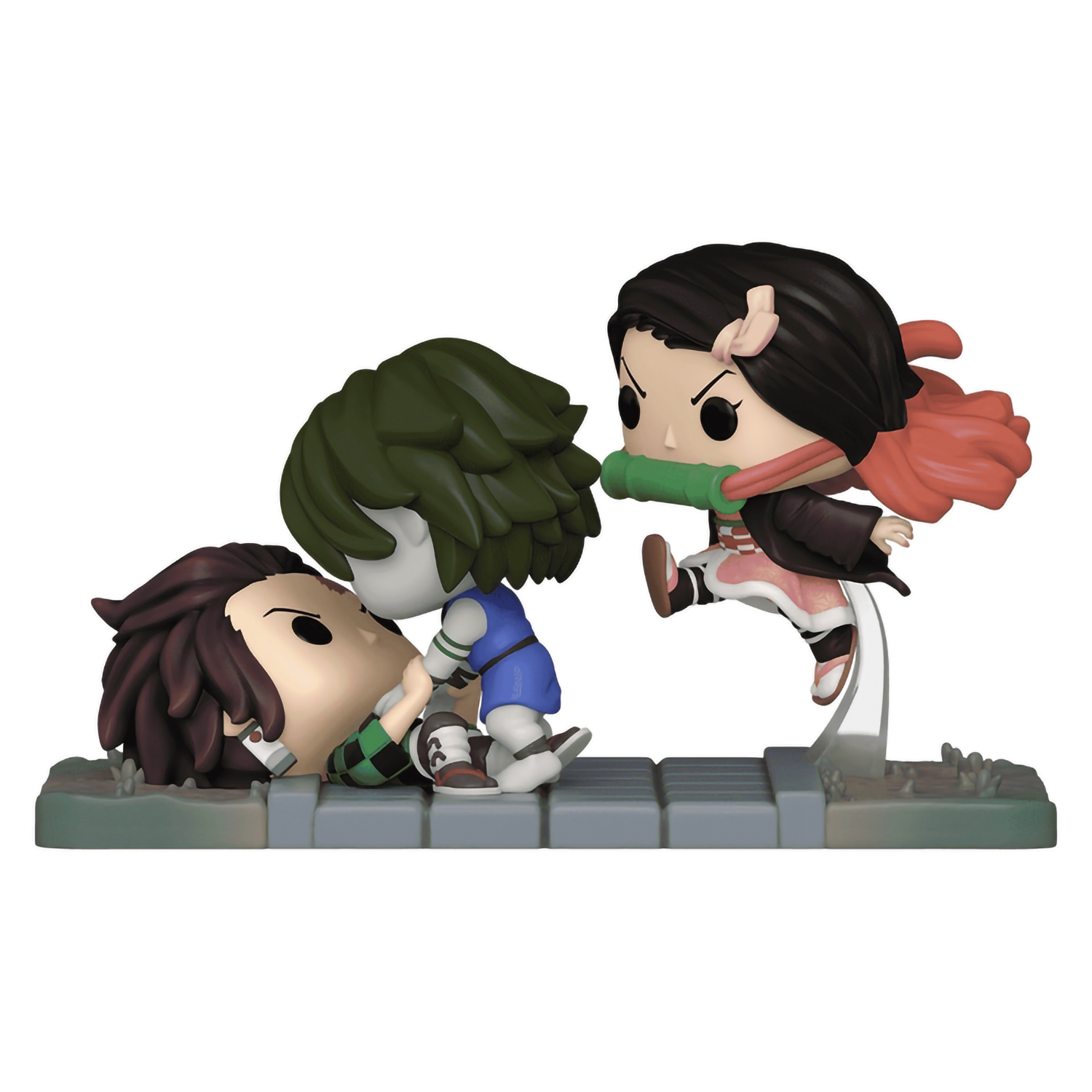 Funko POP! Moment Demon Slayer Tanjiro & Nezuko vs. Temple Demon (Exc)  (1419) - узнать о поступлении фигурки