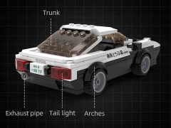 Category.constructor-kits Initial D: AE-86 Trueno изображение 2