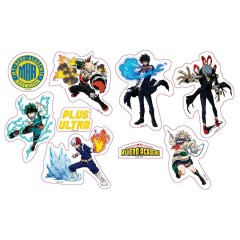 Наклейки My Hero Academia (Villains vs Heroes) category.stickers