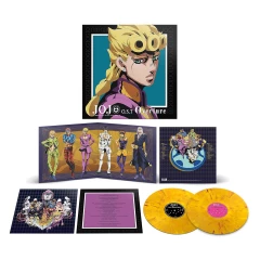 Category.vinyl Jojo's Bizarre Adventure Golden Wind Soundtrack (Orange & Yellow Marble) источник JoJo's Bizarre Adventure