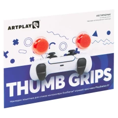 Category.games-accessories Накладки Artplays Thumb Grips для DualSense PS5 (2 шт) красные производитель Artplays