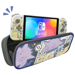 Category.games-accessories Nintendo Switch Чехол Hori Cargo Pouch Compact (Pikachu, Gengar & Mimikyu) для Switch (NSW-412U) источник Pokemon