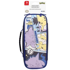 Category.games-accessories Nintendo Switch Чехол Hori Cargo Pouch Compact (Pikachu, Gengar & Mimikyu) для Switch (NSW-412U) изображение 1