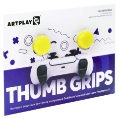 Category.games-accessories Накладки Artplays Thumb Grips для DualSense PS5 (2 шт) желтые производитель Artplays