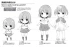 Артбук How to Draw the Differences of Mini Character: Honwaka 2.5/2/3-Heads High Arc издатель Hobby Japan
