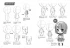 Артбук How to Draw the Differences of Mini Character: Honwaka 2.5/2/3-Heads High Arc изображение 4